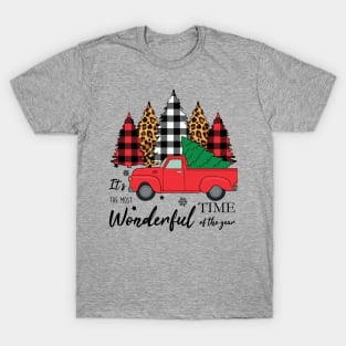 Christmas Trees It's The Most Wonderful Time Of The Year T-Shirt